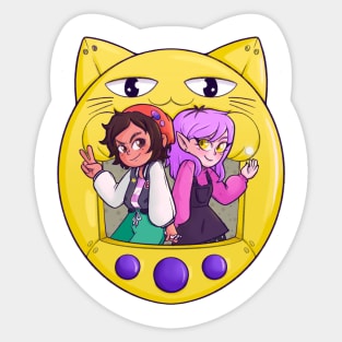 Lumity Tamagotchi Fanart by Anshiehoop Sticker